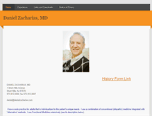 Tablet Screenshot of danielzacharias.com